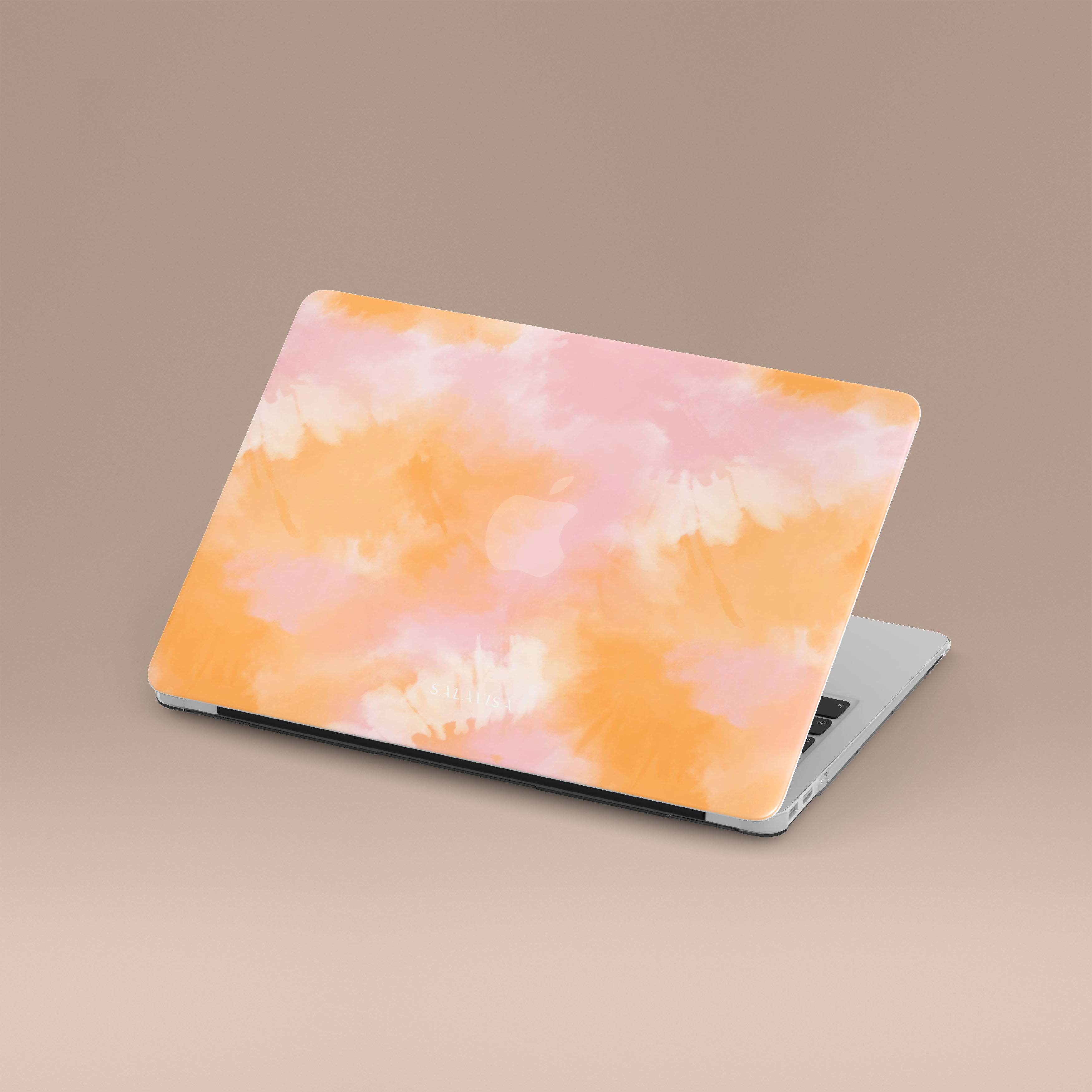 Vibrant Pink & Orange Tie Dye MacBook Case - Stylish Protective Cover for MacBook Air/Pro (11-16 inch) - Perfect for College, Work & Travel Accessories