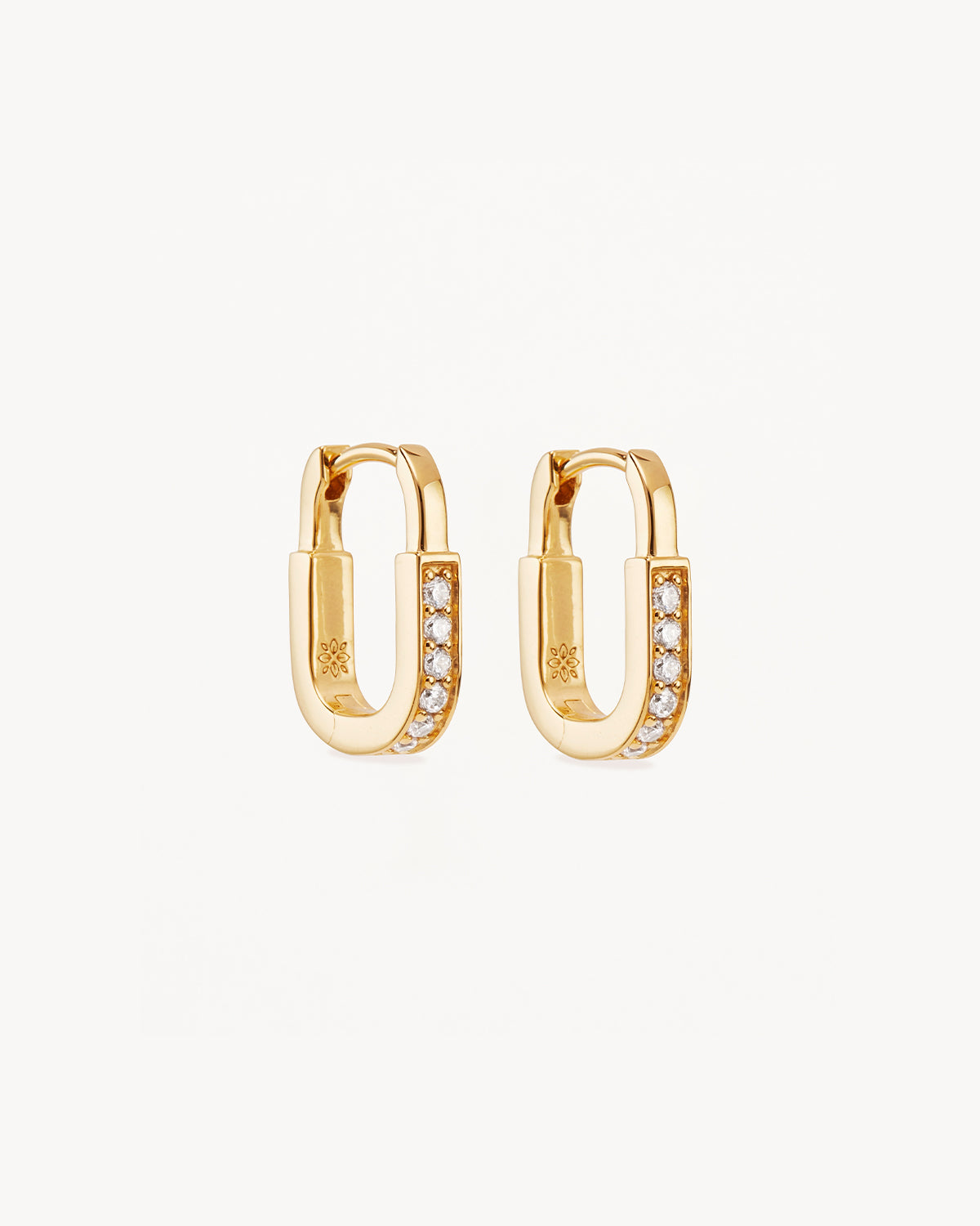18K Gold Vermeil Hoop Earrings for Women - Hypoallergenic Dainty Huggie Hoops - Perfect for Everyday Wear, Parties & Gifting