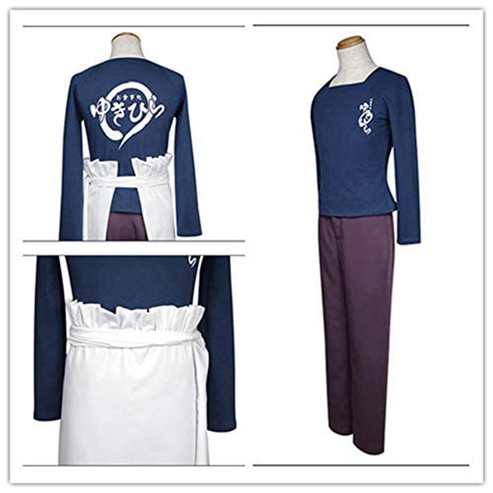 Shokugeki no Soma Yukihira Souma Anime T-Shirt & Apron Set - Official Cosplay Costume for Food Wars Fans | Perfect for Conventions, Halloween & Anime Themed Parties