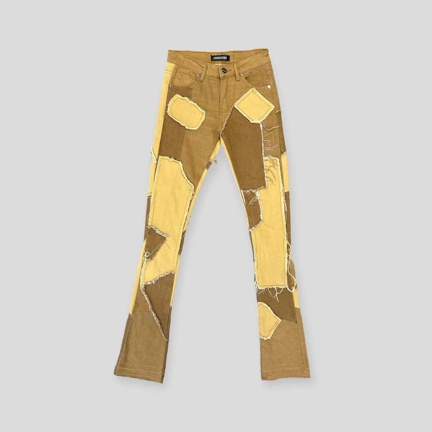 PHEELINGS LEFT IN THE PAST FLARE STACK DENIM Jeans - Vintage Inspired High Waisted Bell Bottom Pants for Women, Perfect for 70s Retro Outfits & Music Festivals