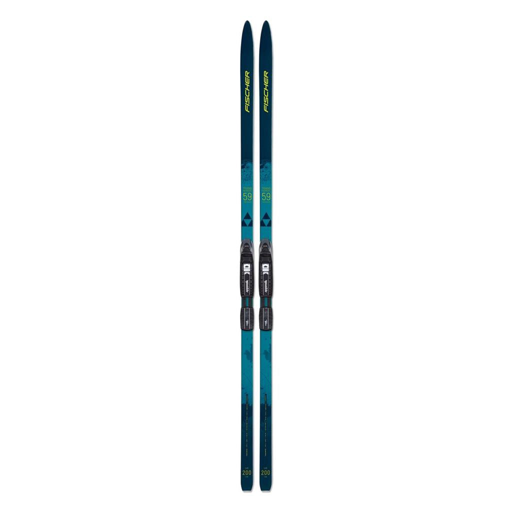 Fischer 2023 Transnordic 59 Twin Skin Xtralite Cross-Country Skis - Lightweight Touring Skis for Backcountry & Groomed Trails | Perfect for Nordic Skiing Adventures