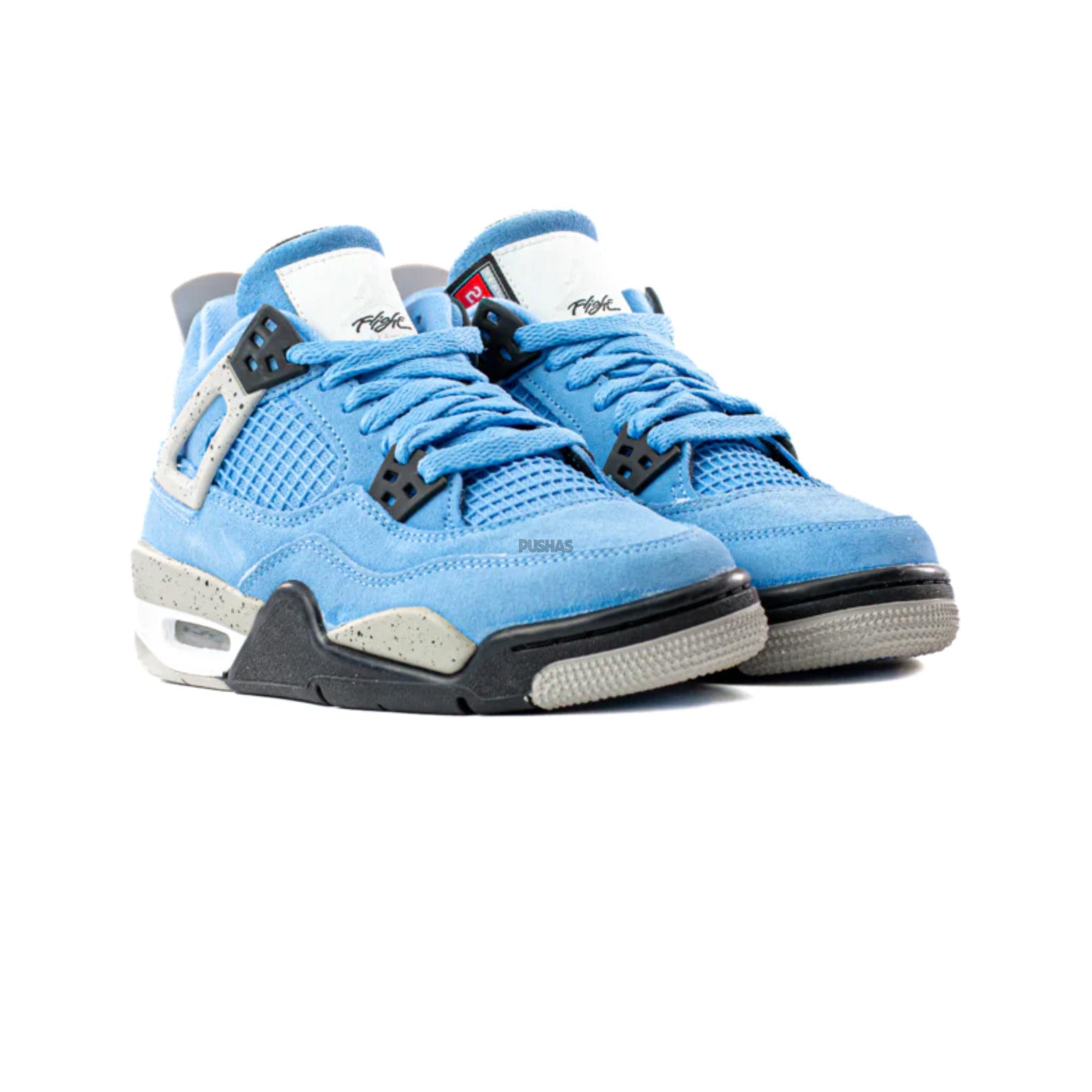 Air Jordan 4 'University Blue' Retro Sneakers (2021 Release) - Men's Basketball Shoes for Casual Wear & Street Style