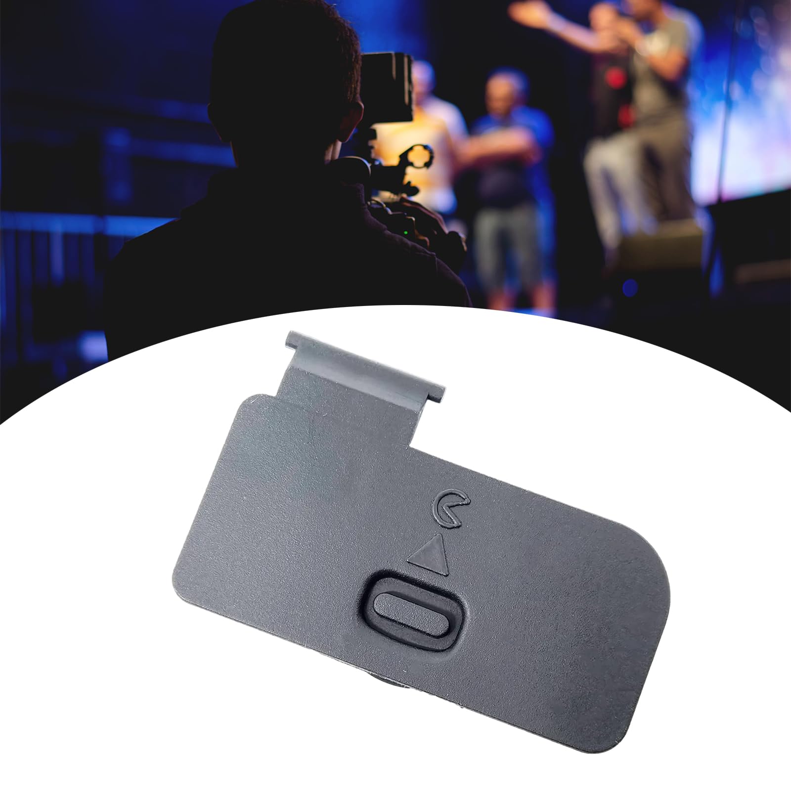 Nikon D500 Battery Door Cover Replacement - Durable Camera Accessory for Nikon D500 DSLR - Perfect for Travel, Photography & Professional Use