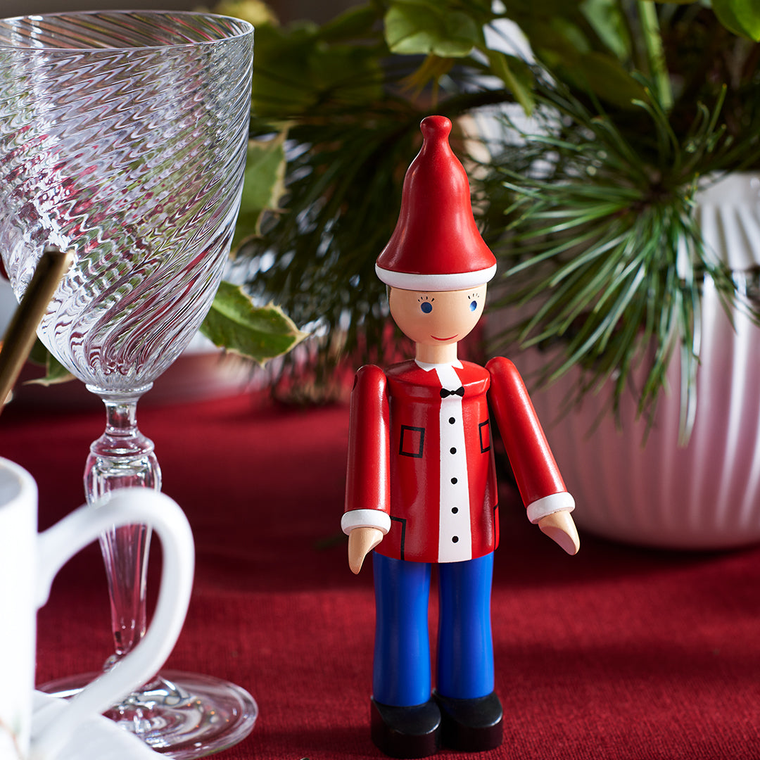 Christmas Ole Figurine - Handmade Holiday Decor for Tree, Mantel & Tabletop - Perfect for Xmas Home Decor, Gift Giving & Festive Celebrations