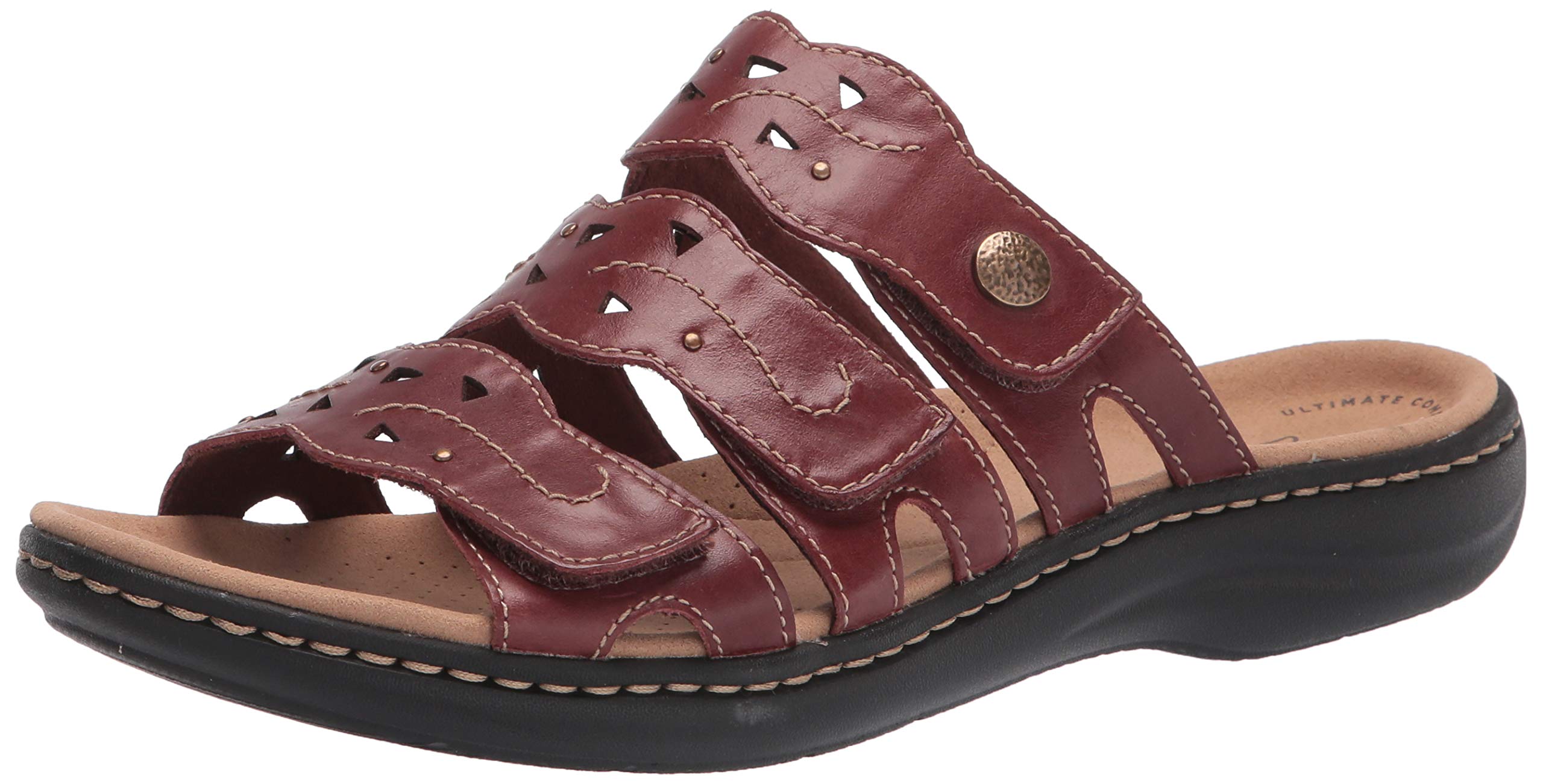 Clarks Women's Laurieann Echo Flat Sandal - Comfortable Casual Sandals for Women | Perfect for Summer, Beach, and Everyday Wear