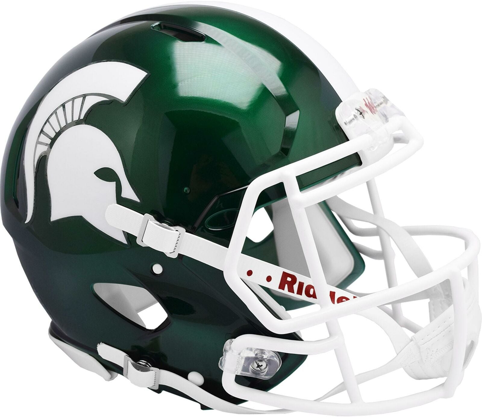 Michigan State Spartans Speed Mini Football Helmet - Collectible NCAA Replica for Fans, Display & Home Decor, Game Day Memorabilia