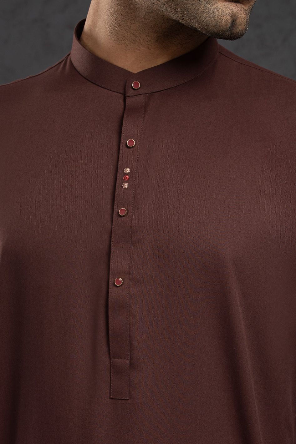 Stylish Blended Maroon Kurta & Trouser Set for Men - Perfect for Festivals, Weddings & Casual Wear | Almirah Collection