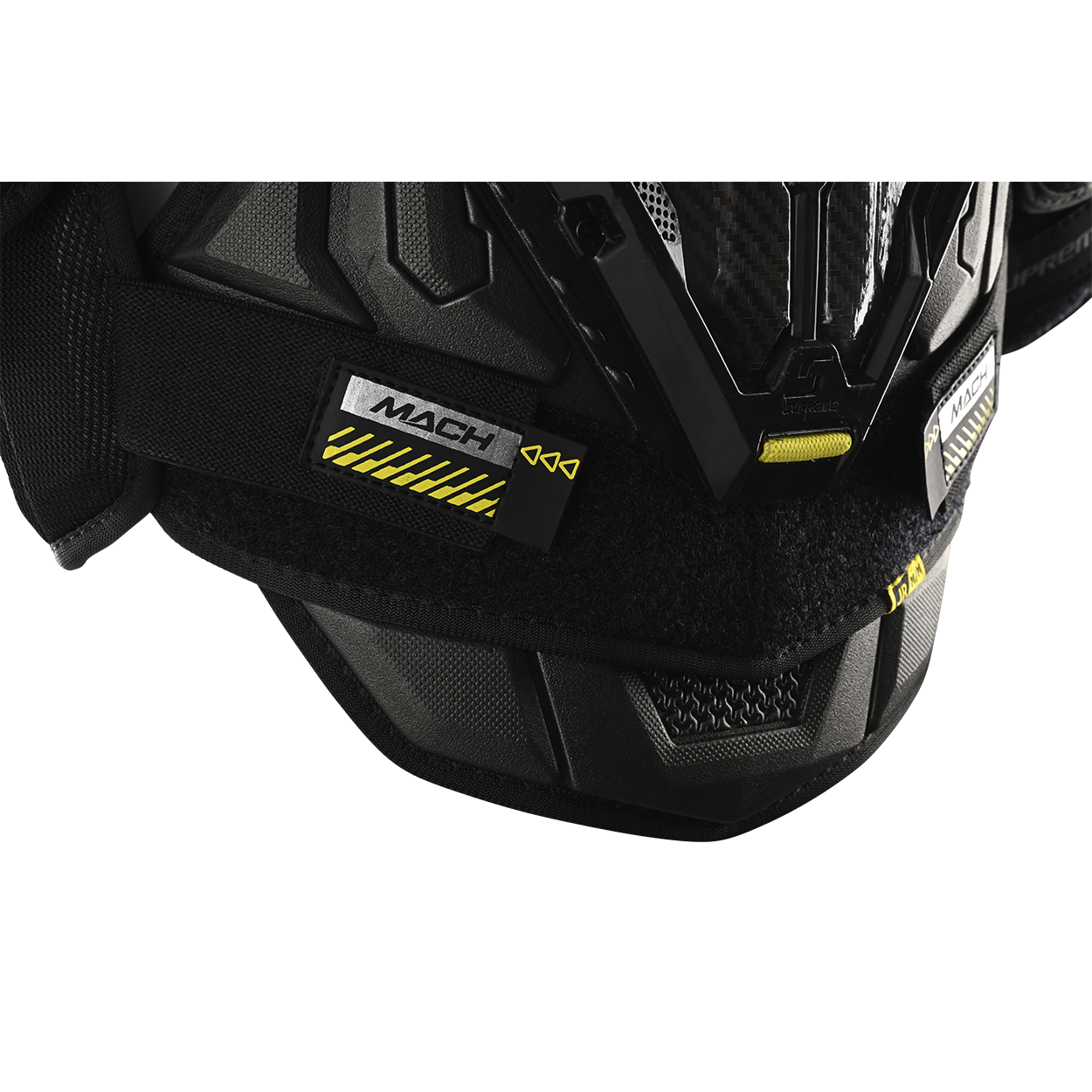 Bauer Supreme Mach Shoulder Pads for Junior Hockey Players - Lightweight & Protective Gear for Youth Ice Hockey Practice & Games