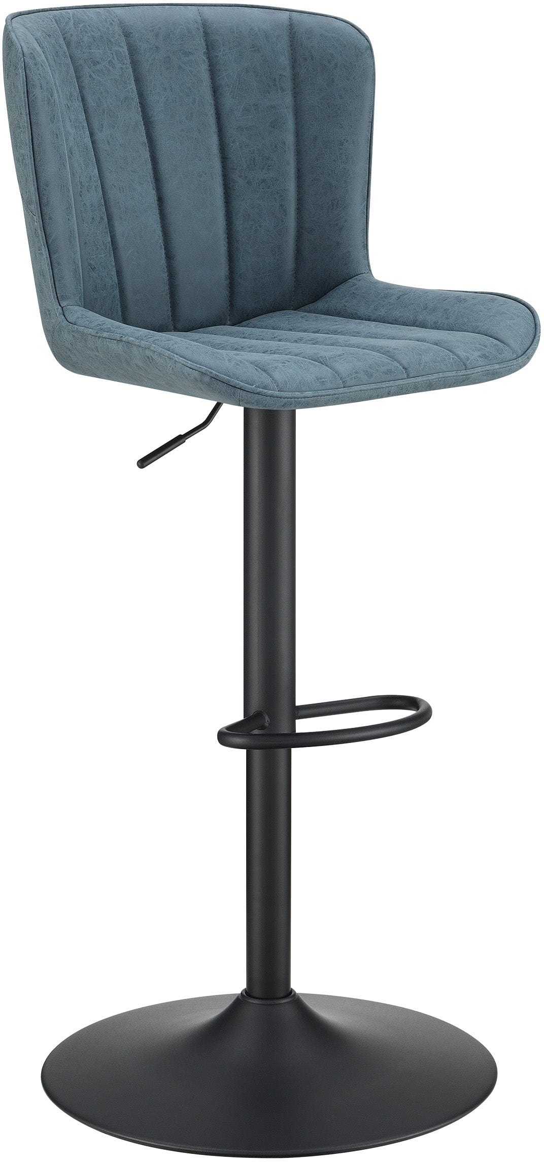 Office Star Kirkdale Height Adjustable Stool - 2 Pack Set [KRK2] | Ergonomic Swivel Stool for Home Office, Kitchen Island & Bar Counter