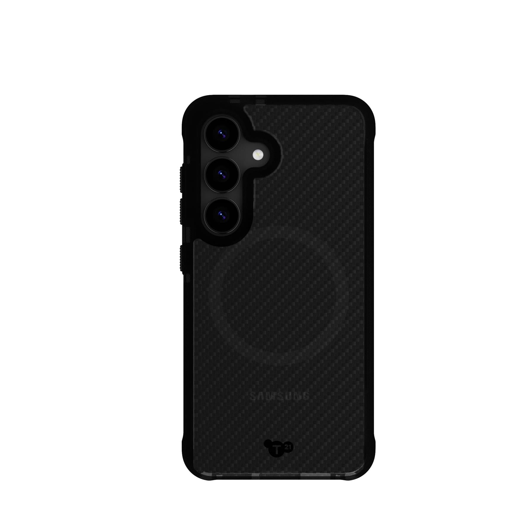 EvoArmor Magnetic Case for Samsung Galaxy S25 - Shockproof & Slim Protective Cover with Strong Magnets (Black) - Perfect for Work, Travel & Everyday Use