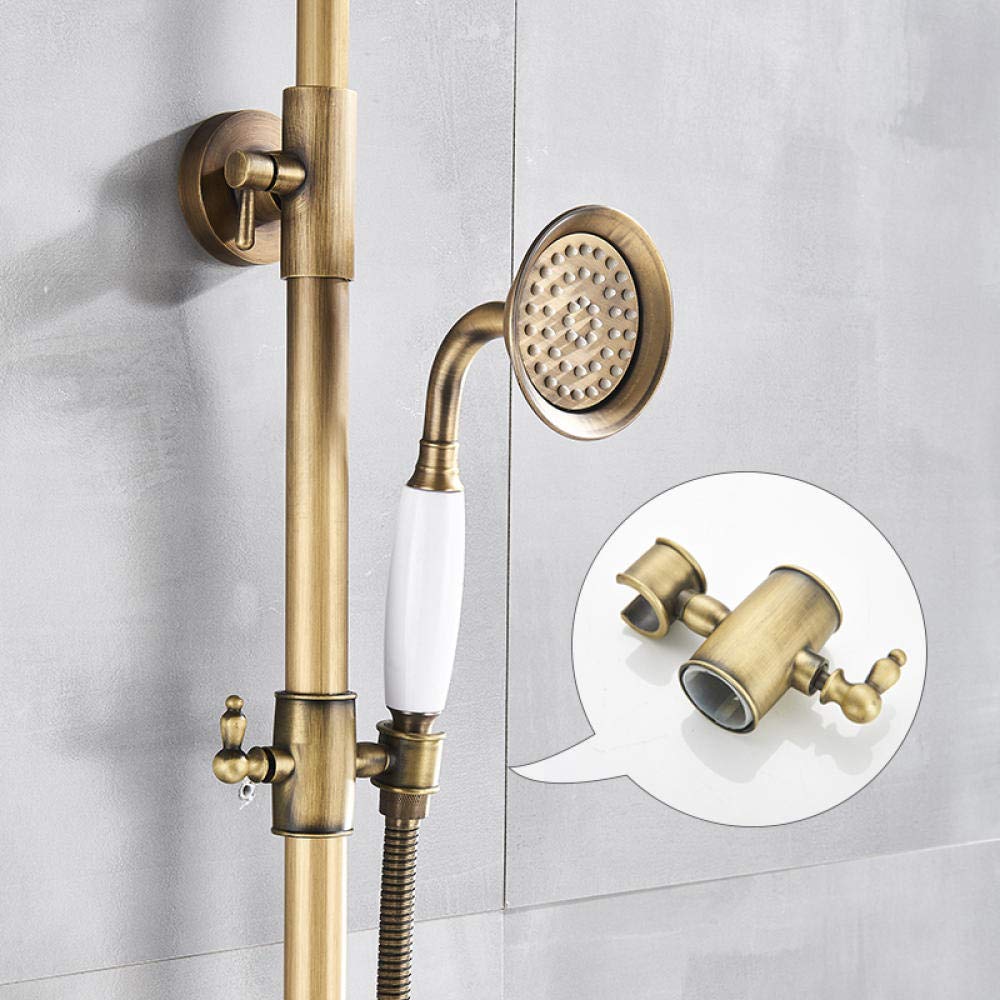 Premium 304 Stainless Steel Shower Set - Wall-Mounted Rain Shower Head with Faucet for Modern Bathroom | Perfect for Spa-Like Relaxation & Luxury Home Upgrade