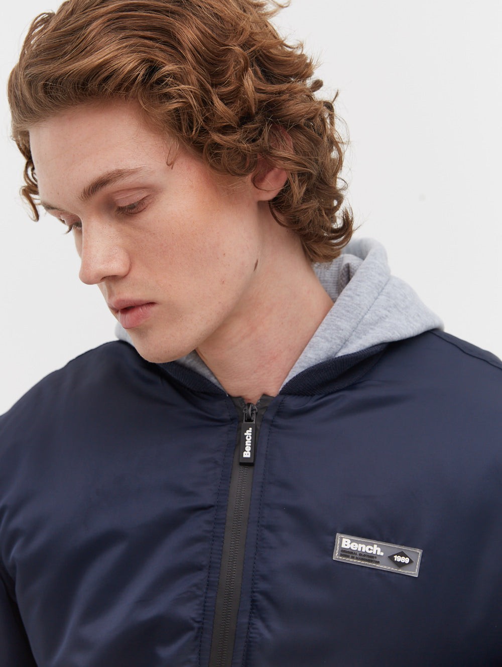Bomper Fleece Hooded Bomber Jacket for Men & Women - Warm Winter Outerwear for Casual Streetwear & Outdoor Activities