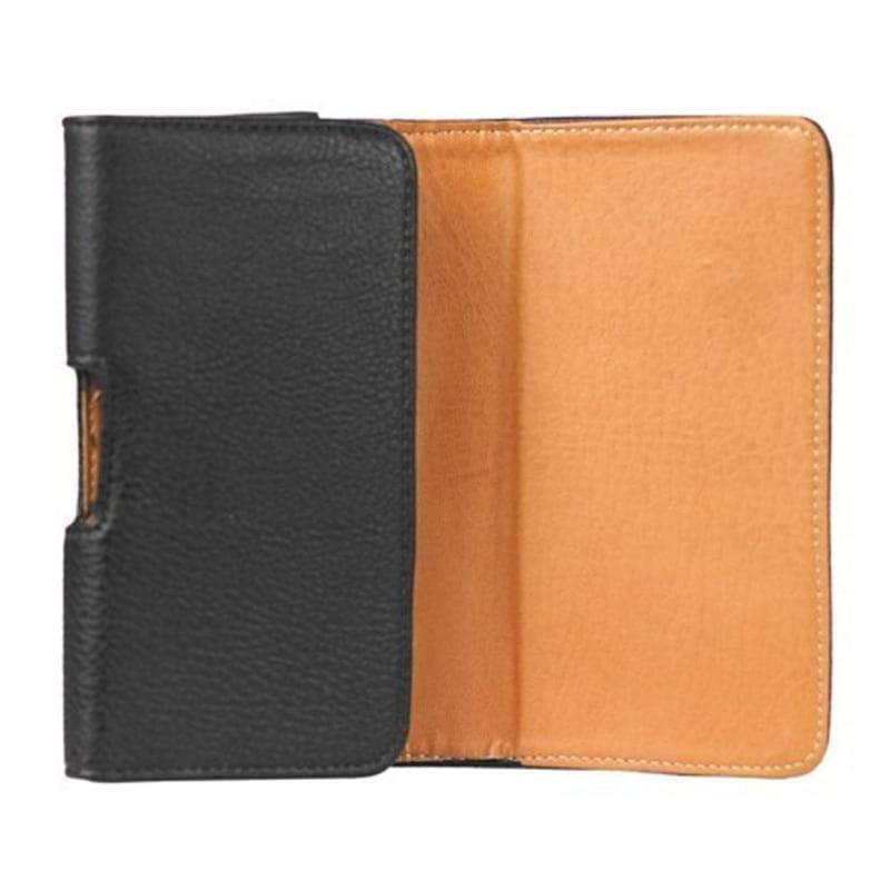 iPhone 13 Pro Leather Belt Clip Holster Case - Premium Phone Pouch with Secure Clip for Men & Women - Perfect for Hiking, Running, and Outdoor Activities
