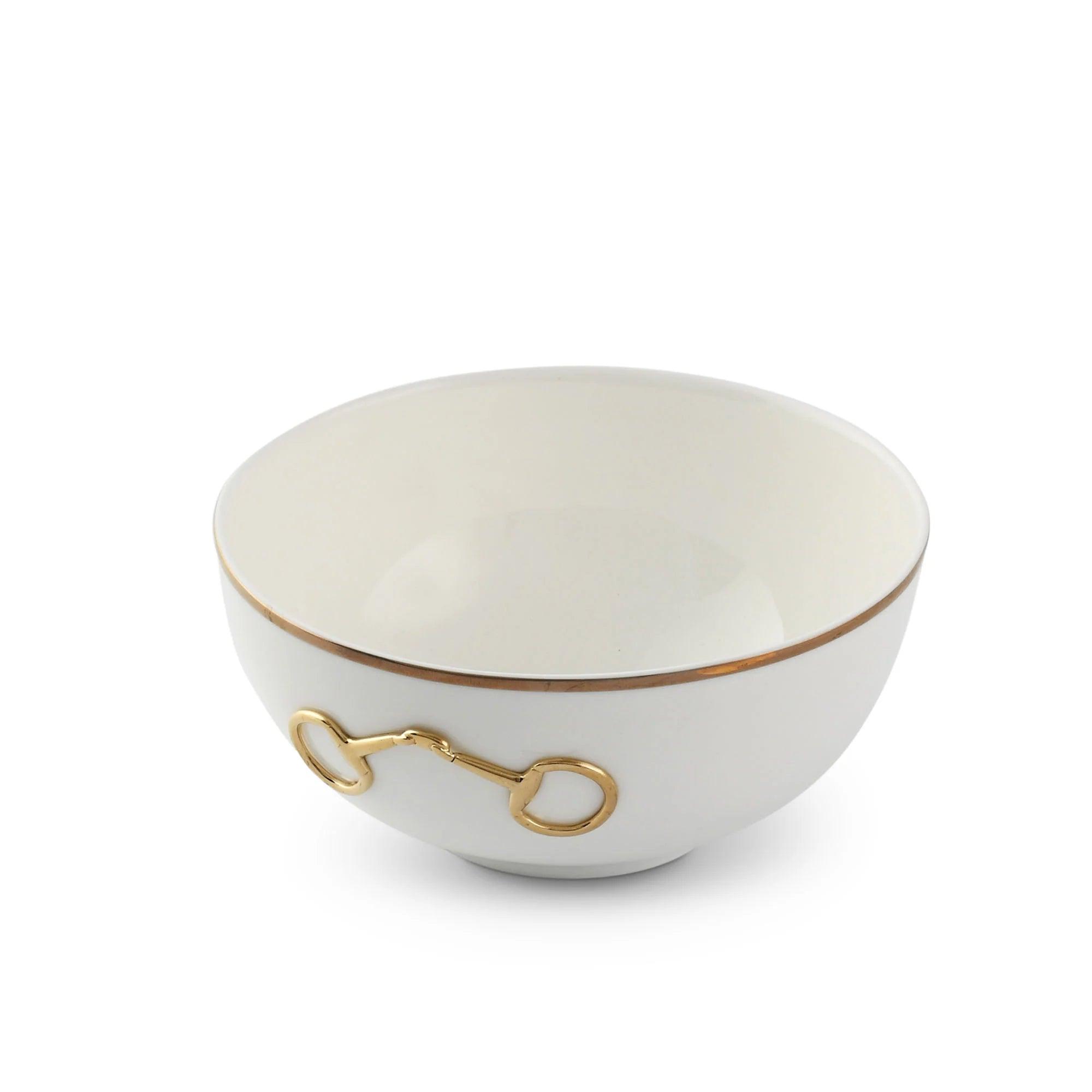 Premium Snaffle Bit Gold Plated Stainless Steel Dog Bowl - Durable & Stylish Pet Feeding Dish for Small to Medium Dogs - Perfect for Home, Travel, and Outdoor Use
