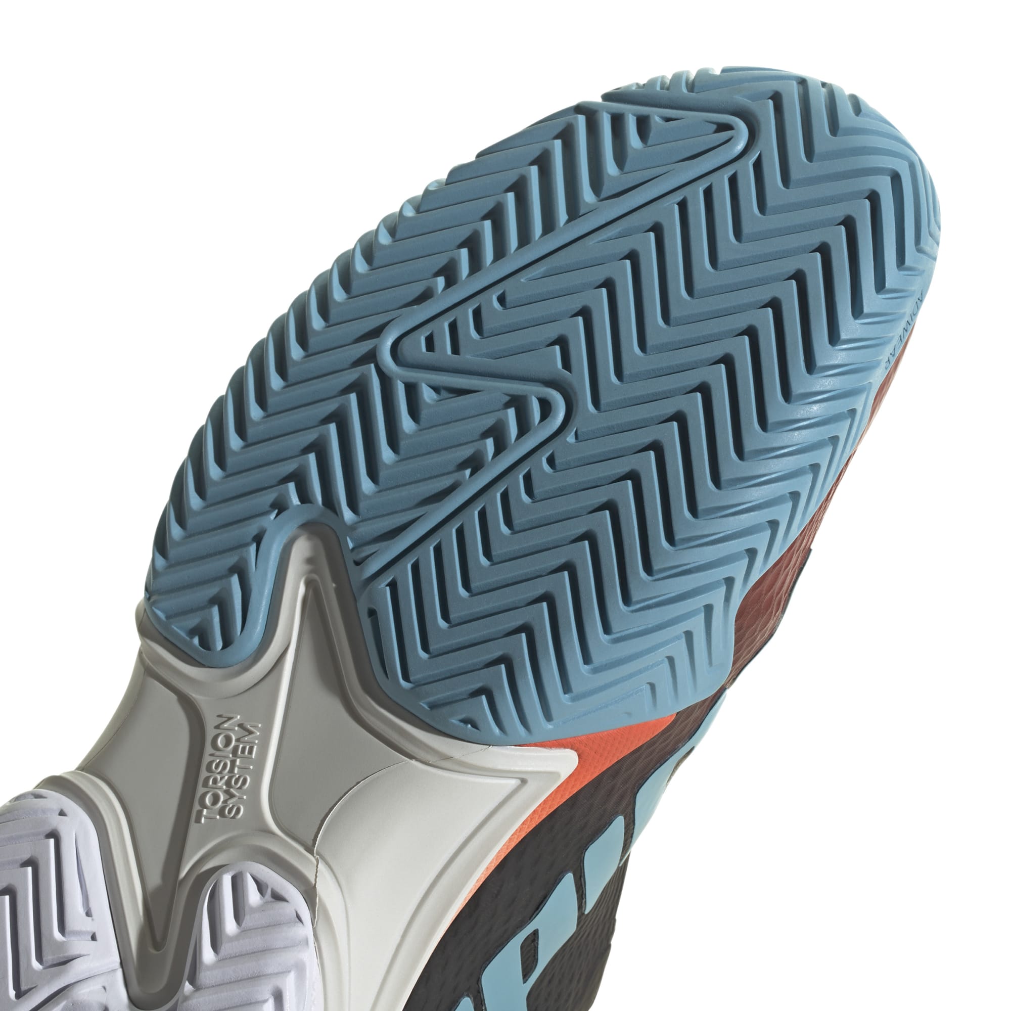 Adidas Barricade Men's Tennis Shoes - Red, Blue, Black (HQ8414) | High-Performance Court Shoes for Competitive Play & Training