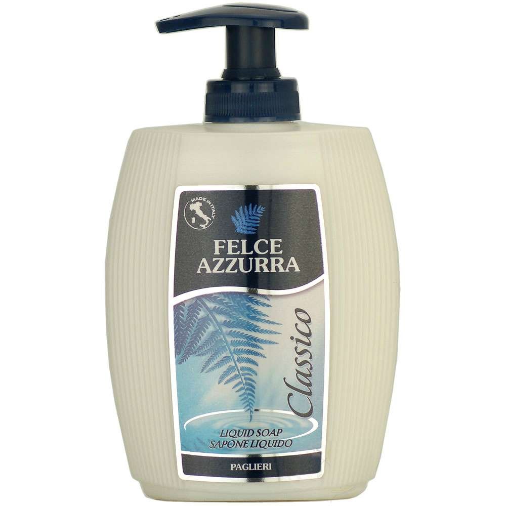 Felce Azzurra Classico Liquid Hand Soap 300ml - Gentle Cleansing for Soft Skin | Perfect for Bathroom, Kitchen & Office Use