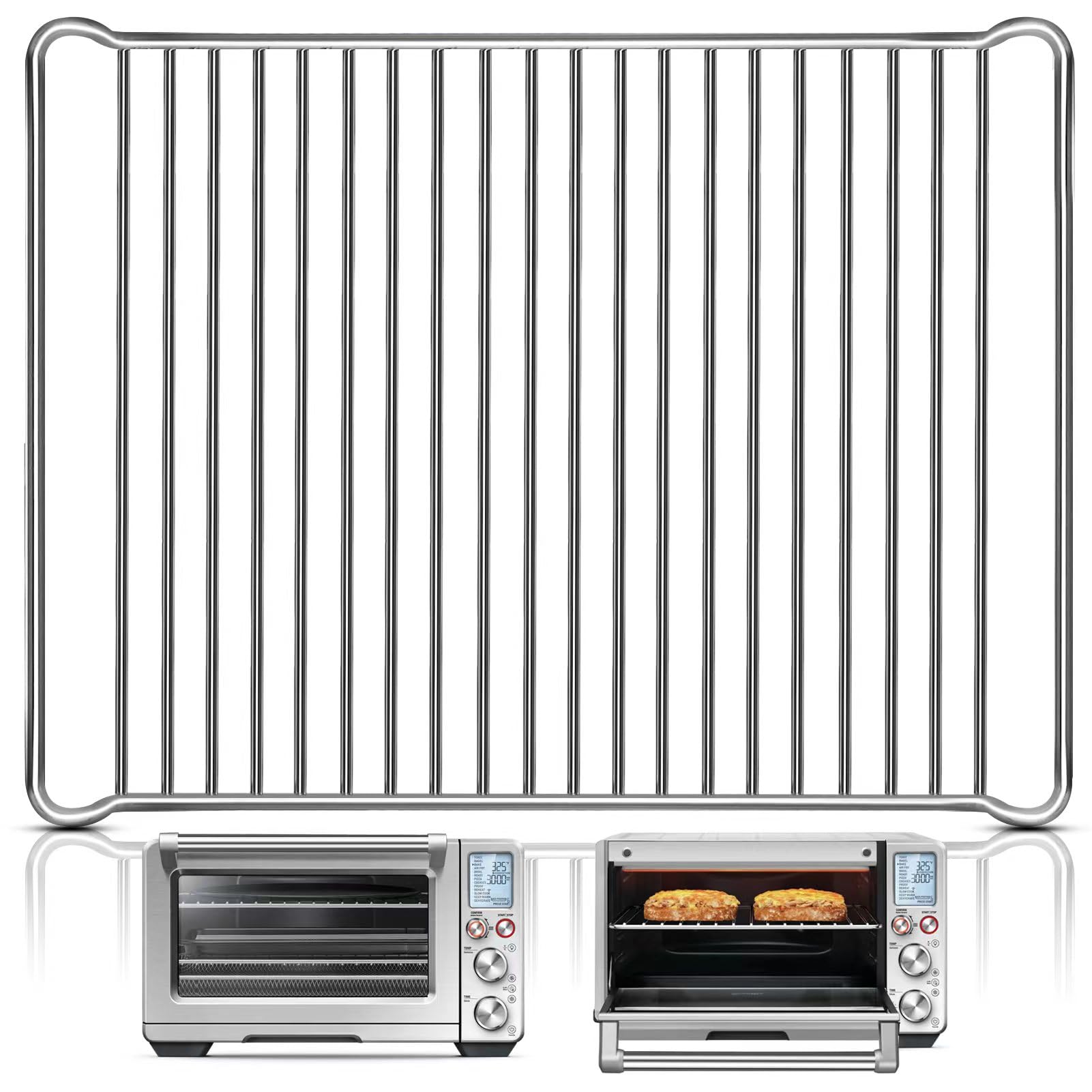 Stainless Steel Replacement Oven Rack for Breville BOV900BSS Air Fryer Toaster Oven - 16.5