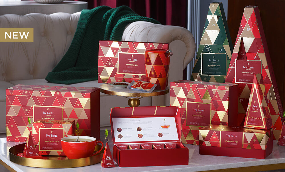 Premium Tea Assortment Gift Set - Herbal, Green & Black Tea Sampler for Relaxation & Wellness - Perfect for Gifting, Afternoon Tea & Cozy Moments at Home