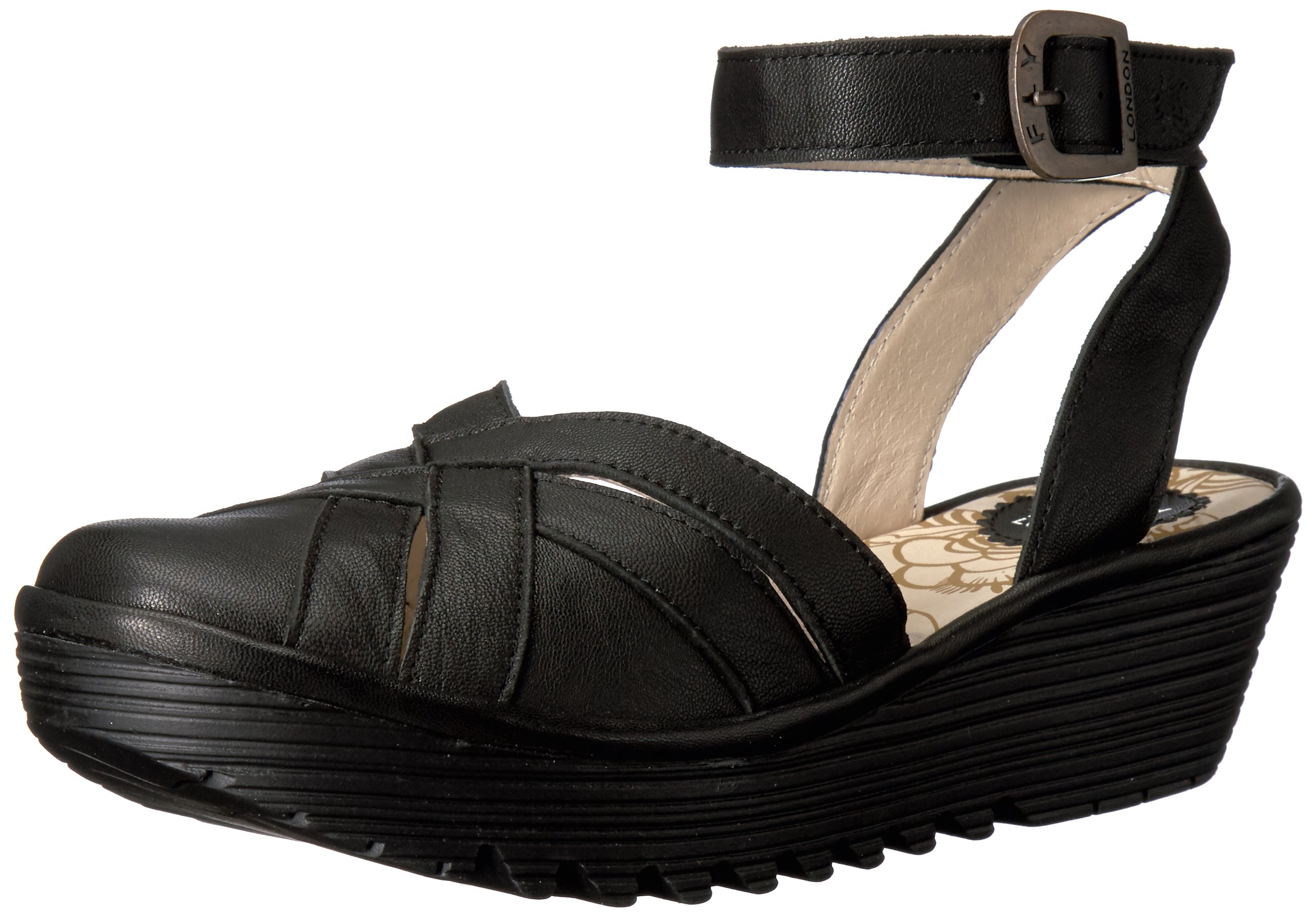 FLY London Women's Flat Sandals - Comfortable Summer Walking Shoes