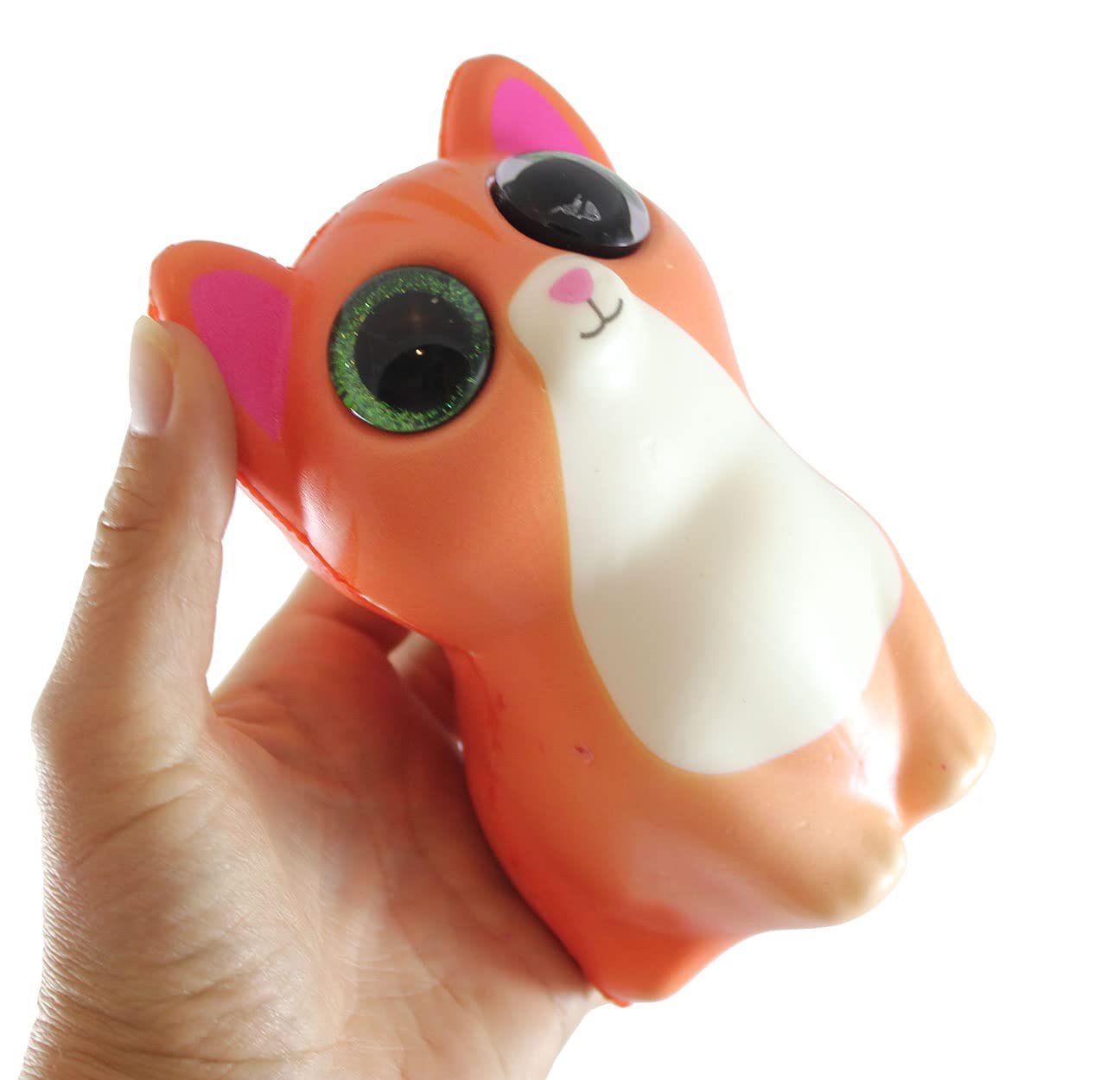 1 CAT Large Animal Slow Rise Squishies - Scented Sensory Stress Relief & Fidget Toy for Anxiety, Autism & ADHD - Fun Desk Decor & Office Toy for Adults & Kids