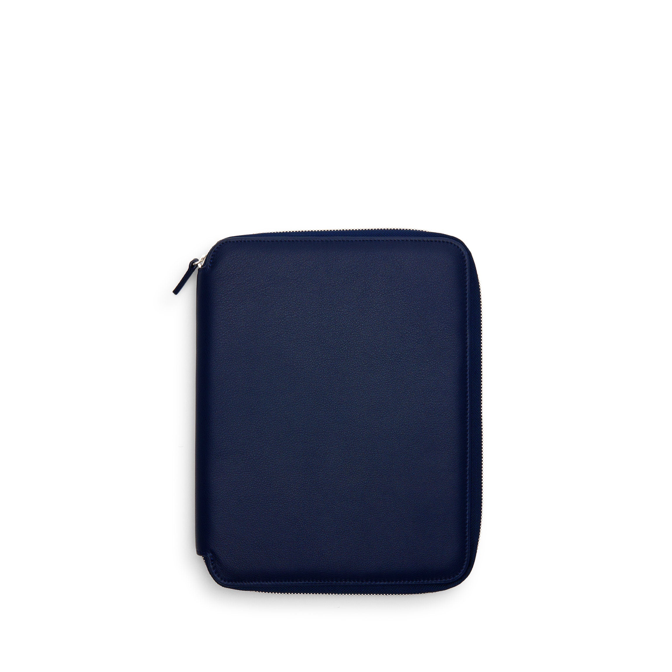 Premium Navy Blue Tech Folio - Stylish Laptop Sleeve & Tablet Case for Work, Travel & School | Durable & Lightweight Organizer for Professionals & Students