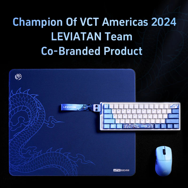 ATK Blazing Sky F1 Extreme Wireless Gaming Mouse - LEVIATAN Edition with 8K Dongle | Ultra-Light Ergonomic Design for PC, Mac, Laptop | Perfect for FPS, MOBA & Esports Gaming