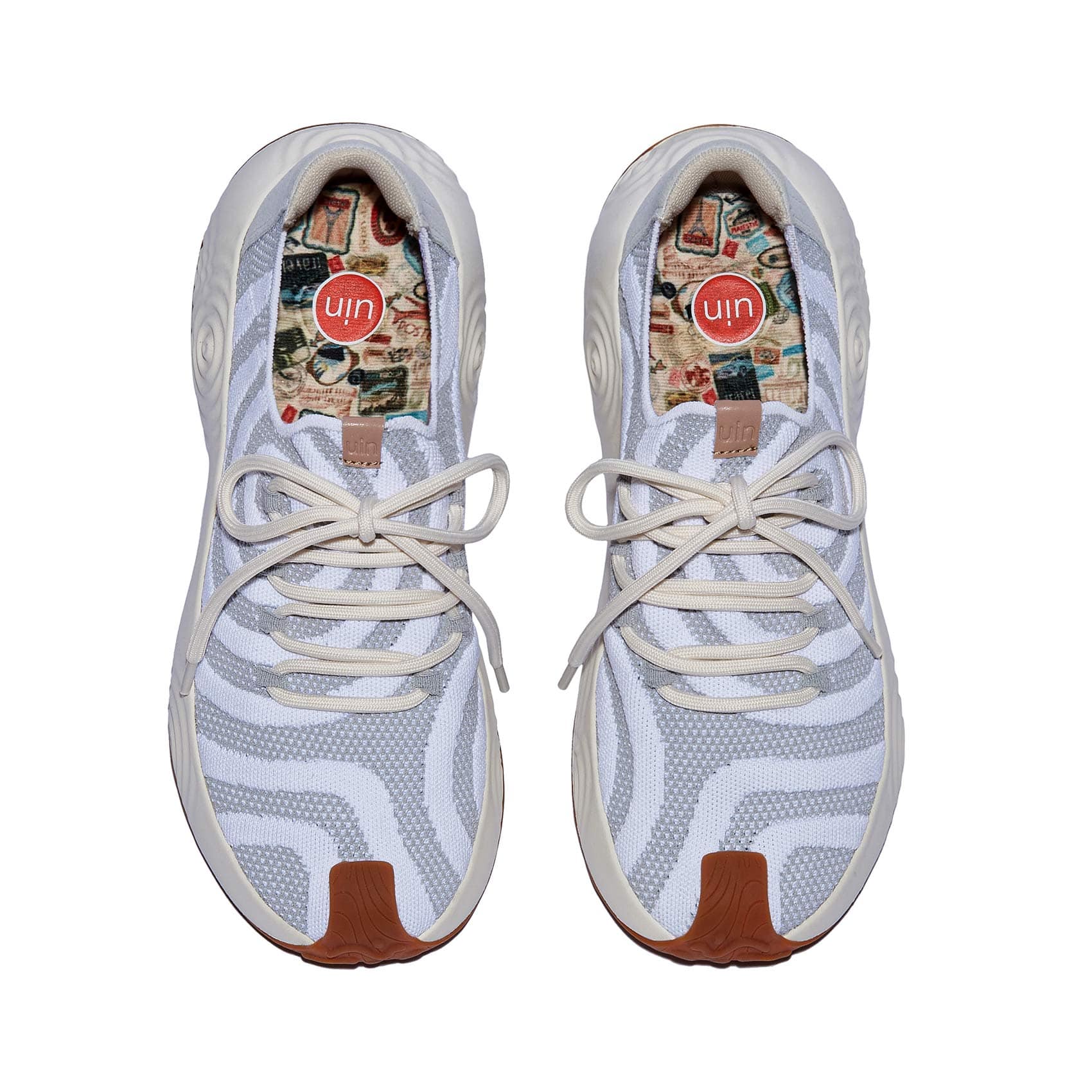 Galaxy White Brava II Women's Running Shoes - Lightweight & Breathable for Jogging, Gym Workouts & Daily Wear