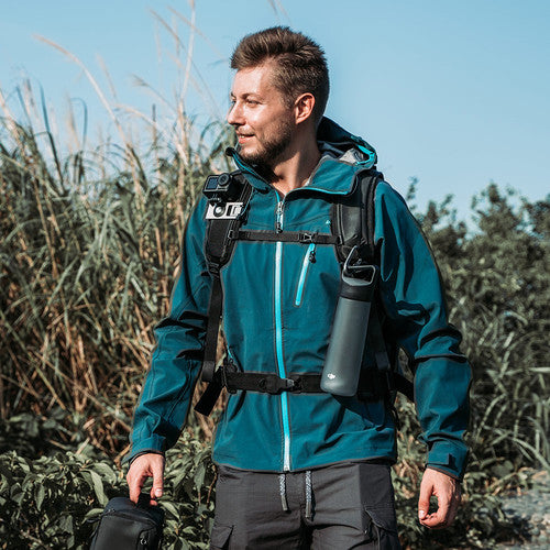 PGYTECH OneMo 25L Camera Backpack with Shoulder Bag - Waterproof & Durable (Olivine Camo) - Perfect for Travel, Hiking & Photography Gear Storage