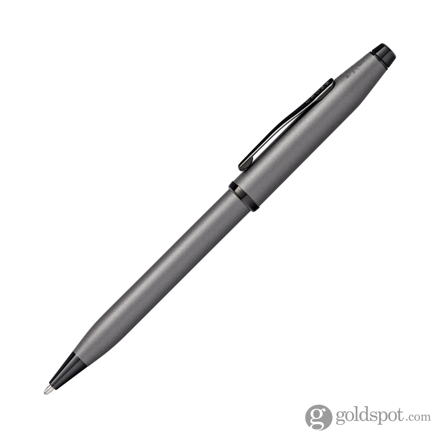 Cross Century II Ballpoint Pen - Gunmetal Gray with Black Trim | Premium Writing Instrument for Office, Business & Gifts | Smooth Writing Experience for Professionals & Students