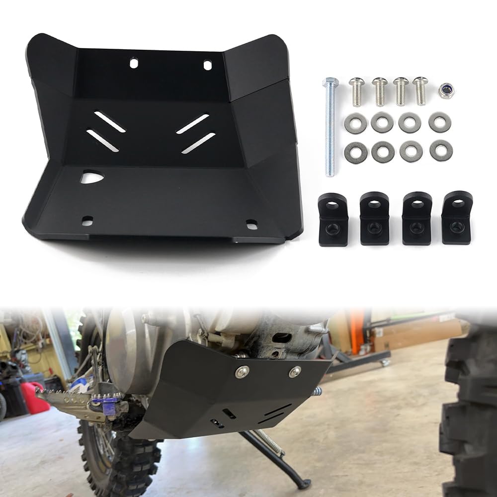 Xitomer Heavy-Duty Motorcycle Skid Plate for Yamaha TT-R230 (2002-2024) | TTR 230 Off-Road Protection | Durable Aluminum Bash Guard for Trail Riding & Dirt Biking