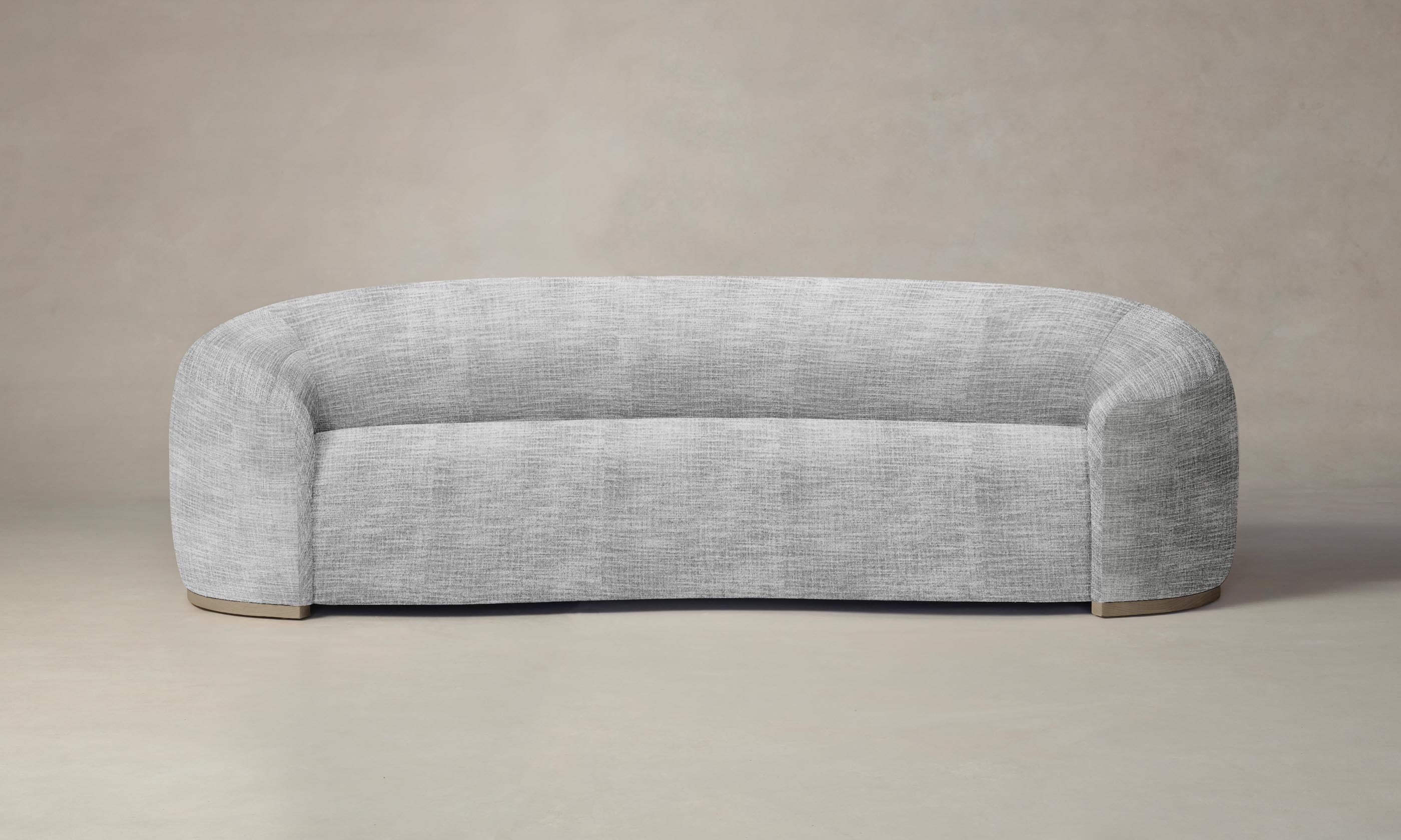 The Chelsea Sofa - Performance Textured Tweed Alpine - Perfect for Living Rooms, Offices & Cozy Spaces