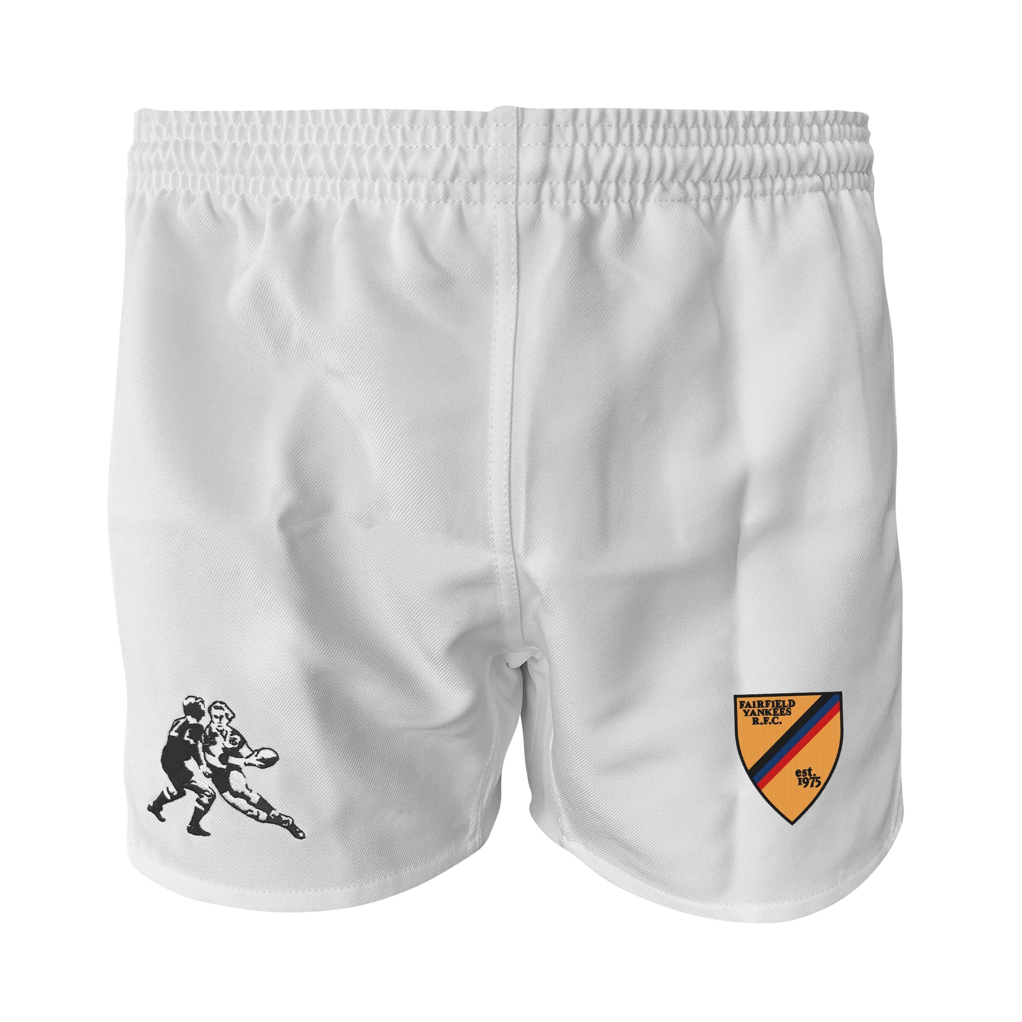 Fairfield Yankees RFC RI Pro Power Shorts - High-Performance Athletic Shorts for Rugby & Training - Comfortable & Durable for Sports & Gym Workouts