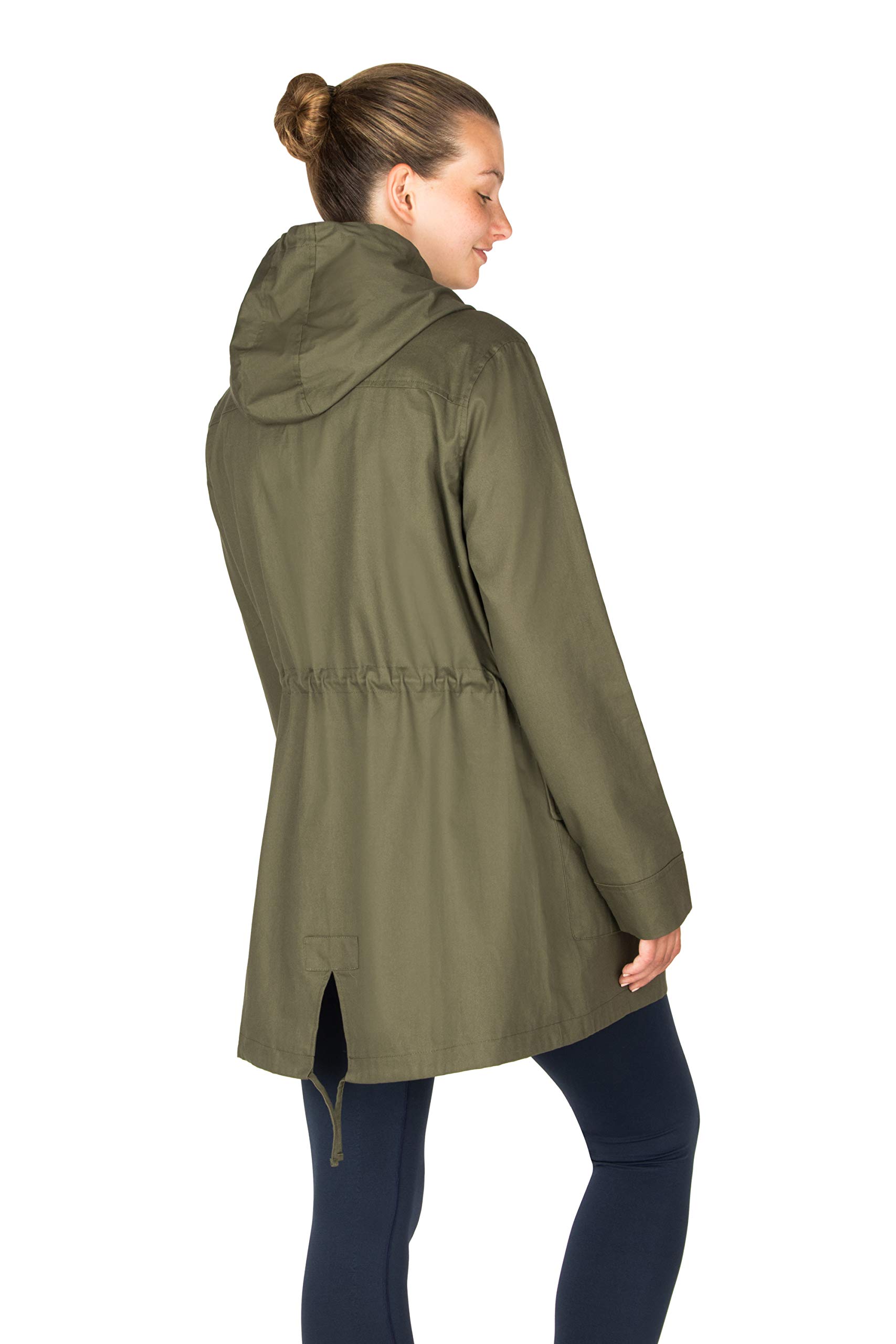 Maternity Jacket 3 in 1 Military Style - Weatherproof, Adjustable Fit for Outdoor Adventures & Urban Exploration