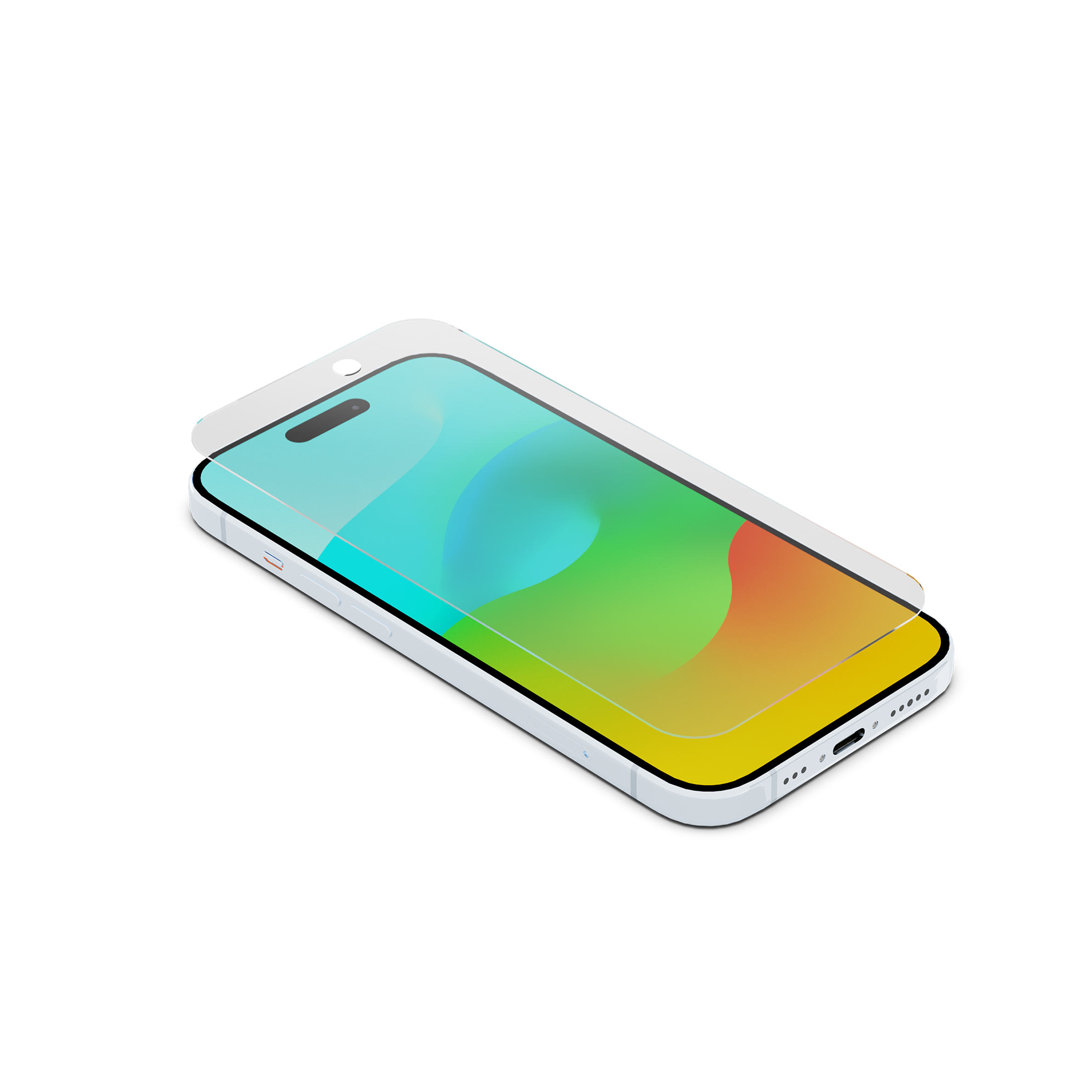 Tempered Glass Screen Protector for iPhone 15 - 9H Hardness, HD Clear, Anti-Scratch, Bubble-Free Installation - Perfect for Everyday Use, Gaming & Outdoor Activities