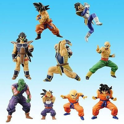 Bandai Dragon Ball Z Super Modeling Soul Of Hyper Figuration Part Special 9 Color Figure Set - Anime Collectible for Display & Gifting - Perfect for Home Decor, Office Display, and Anime Fan Collections