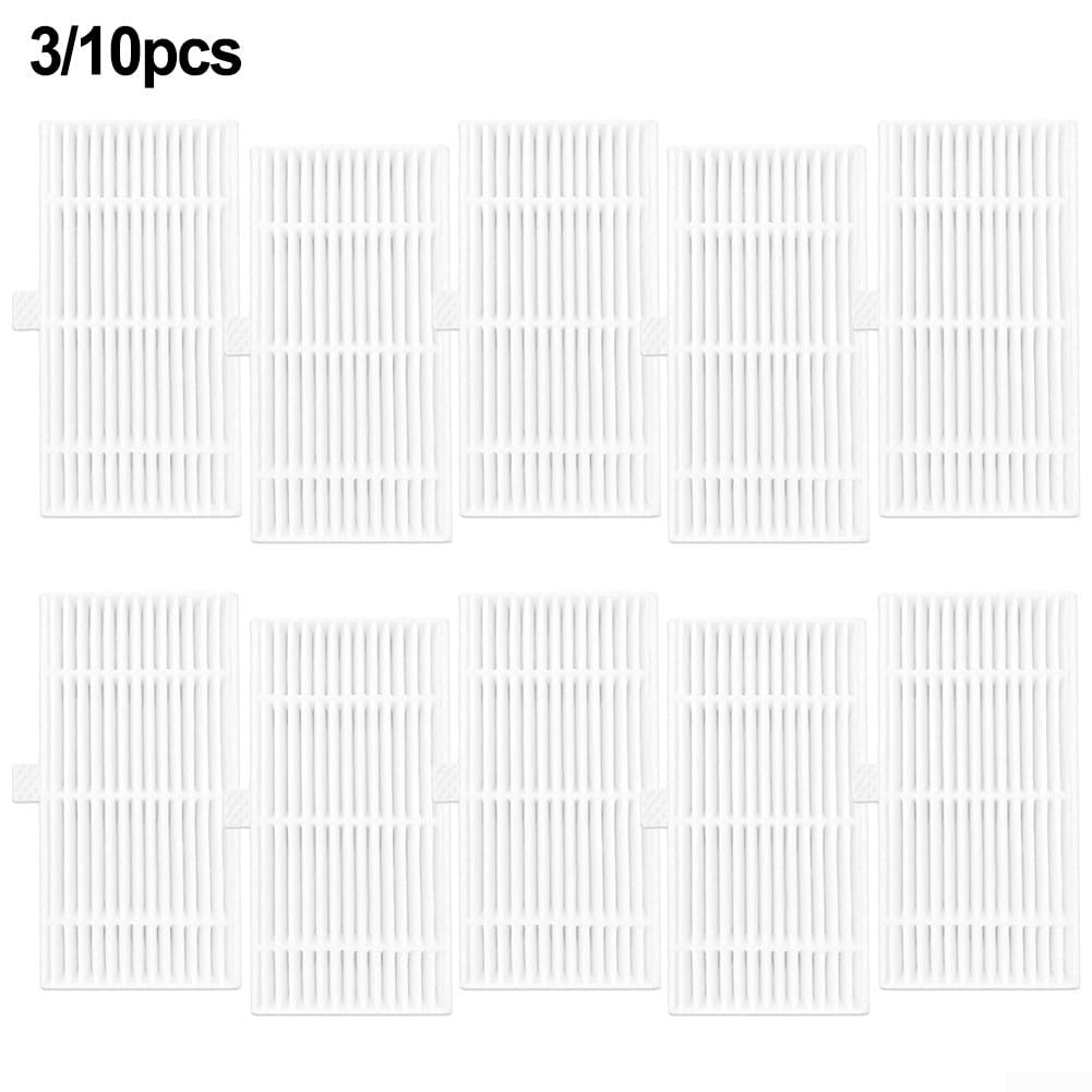 10PCS Vacuum Cleaner Filter Replacement Parts Compatible with MAMNV BR150 BR151 & ZCWA 2-in-1 Robot Vacuum - HEPA Filter for Pet Hair, Dust - Ideal for Home Cleaning, Office Maintenance