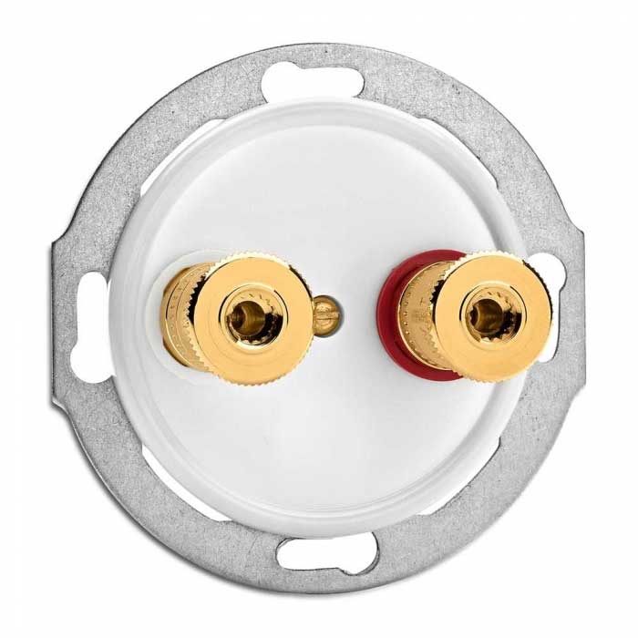 Duroplast WBT Speaker Terminal Connector - High-Quality Audio Input for Home Theater & Professional Sound Systems - Perfect for DIY Speaker Installations & Audio Upgrades