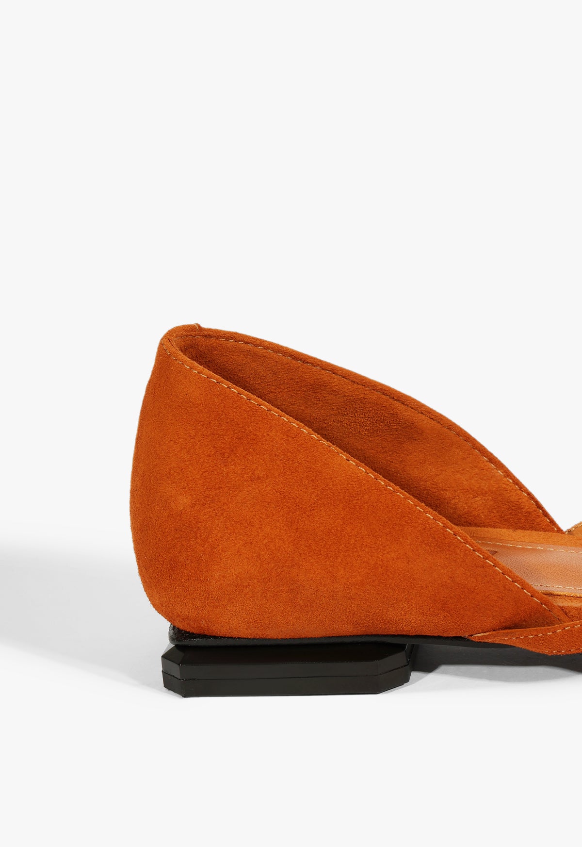 Rue Suede Flat Shoes with 25mm Heel - Women's Comfortable Loafers for Work & Casual Wear | S2210900050002