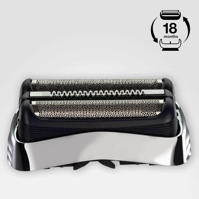 Braun Series 32B Replacement Foil & Cutter - Compatible with 32B & 32S Shavers - Professional Grooming Accessories for Men - Perfect for Travel & Daily Shaving Routine