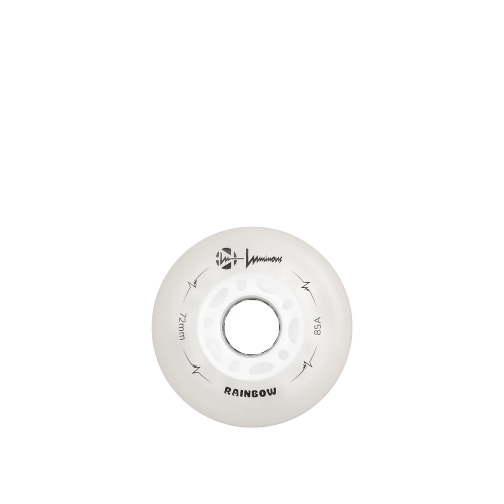 Luminous 72mm/85a Skateboard Wheels - High-Performance Single Wheel for Smooth Cruising & Longboard Riding - Perfect for Street Skating, Park Rides & Commuting