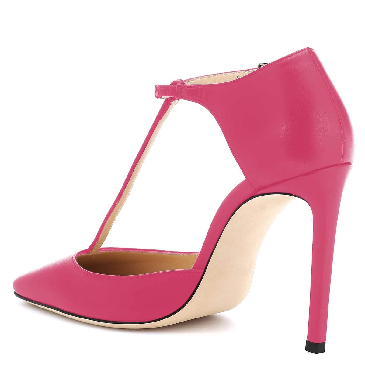 FSJ Women's Fashion Low Kitten Heels Pumps - Pointed Toe Slingback Sandals for Work, Party & Wedding | Comfortable Dress Shoes for Women