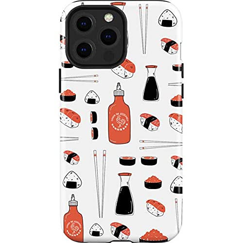 Skinit Impact-Resistant Phone Case for iPhone 13 Pro Max - Officially Licensed Sushi Foodie Design | Protective Cover for Everyday Use & Gift Giving