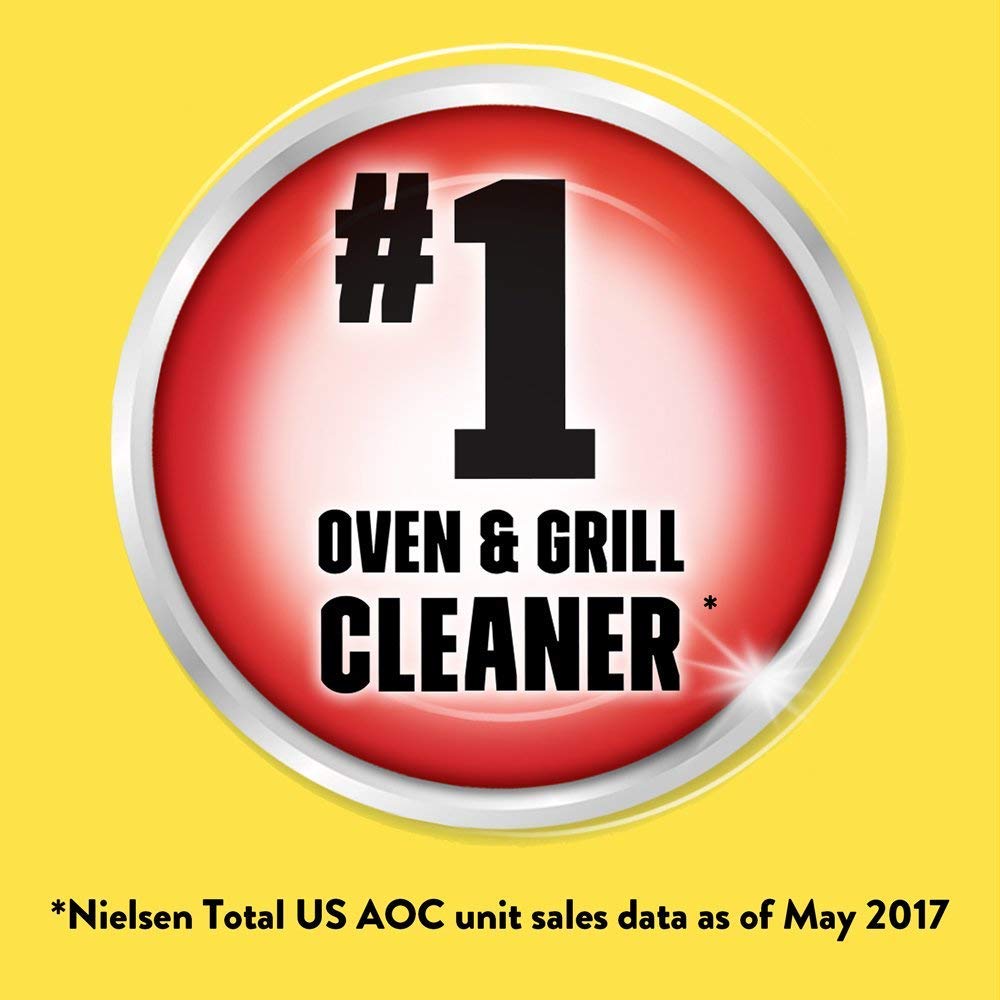 Easy Off Oven Cleaner 14.5Oz Aerosol Can (3-Pack) - Heavy Duty Degreaser for Stoves, Ranges & Grills - Fast Acting Formula for Tough Grease & Baked-On Food