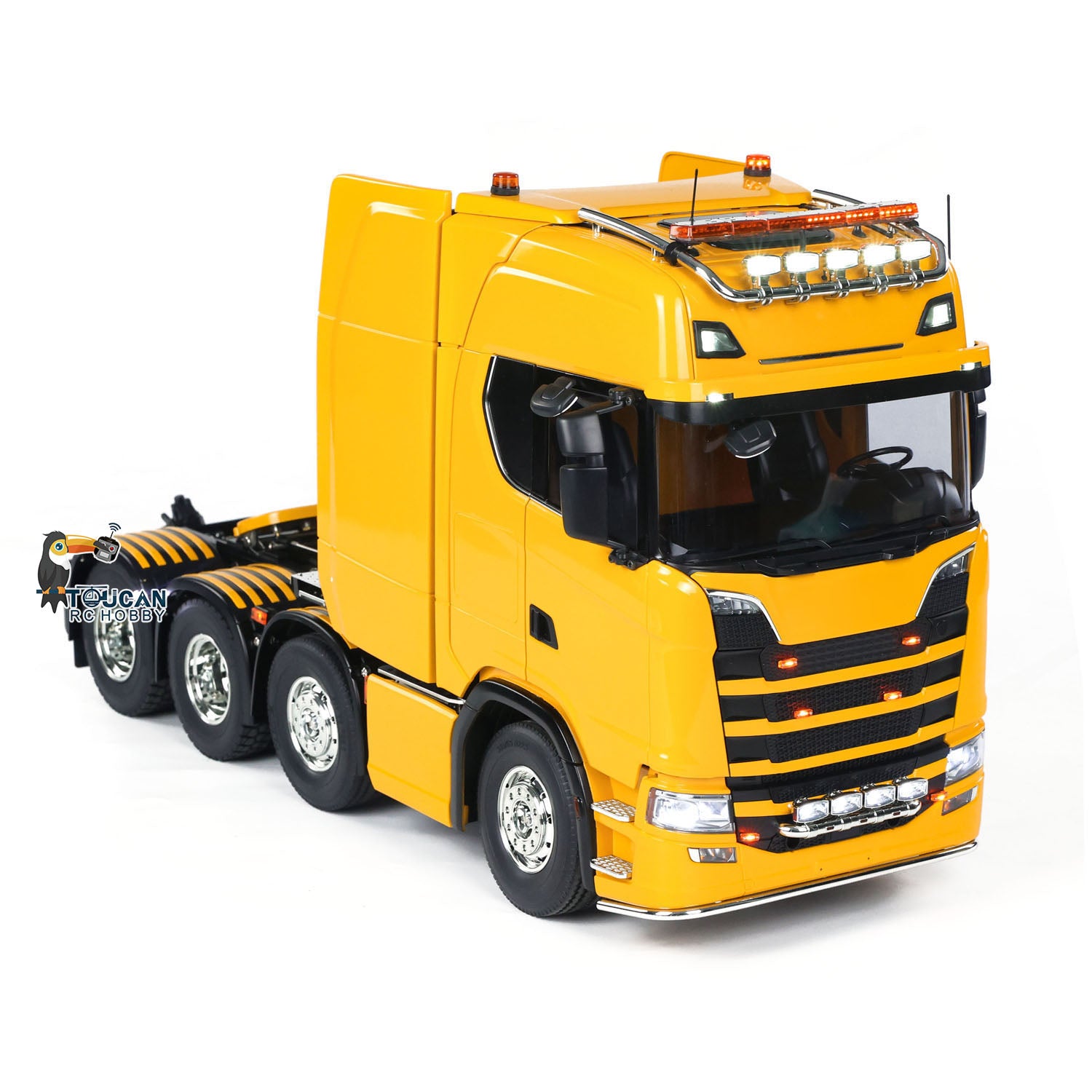 Pre Order TAMIYA 56371 1/14 Scale 8X4 770S RC Tractor Truck with Painted Body, Lights & Sound - Remote Control Model Truck for Hobbyists & Collectors - Perfect for Racing, Display & RC Enthusiasts