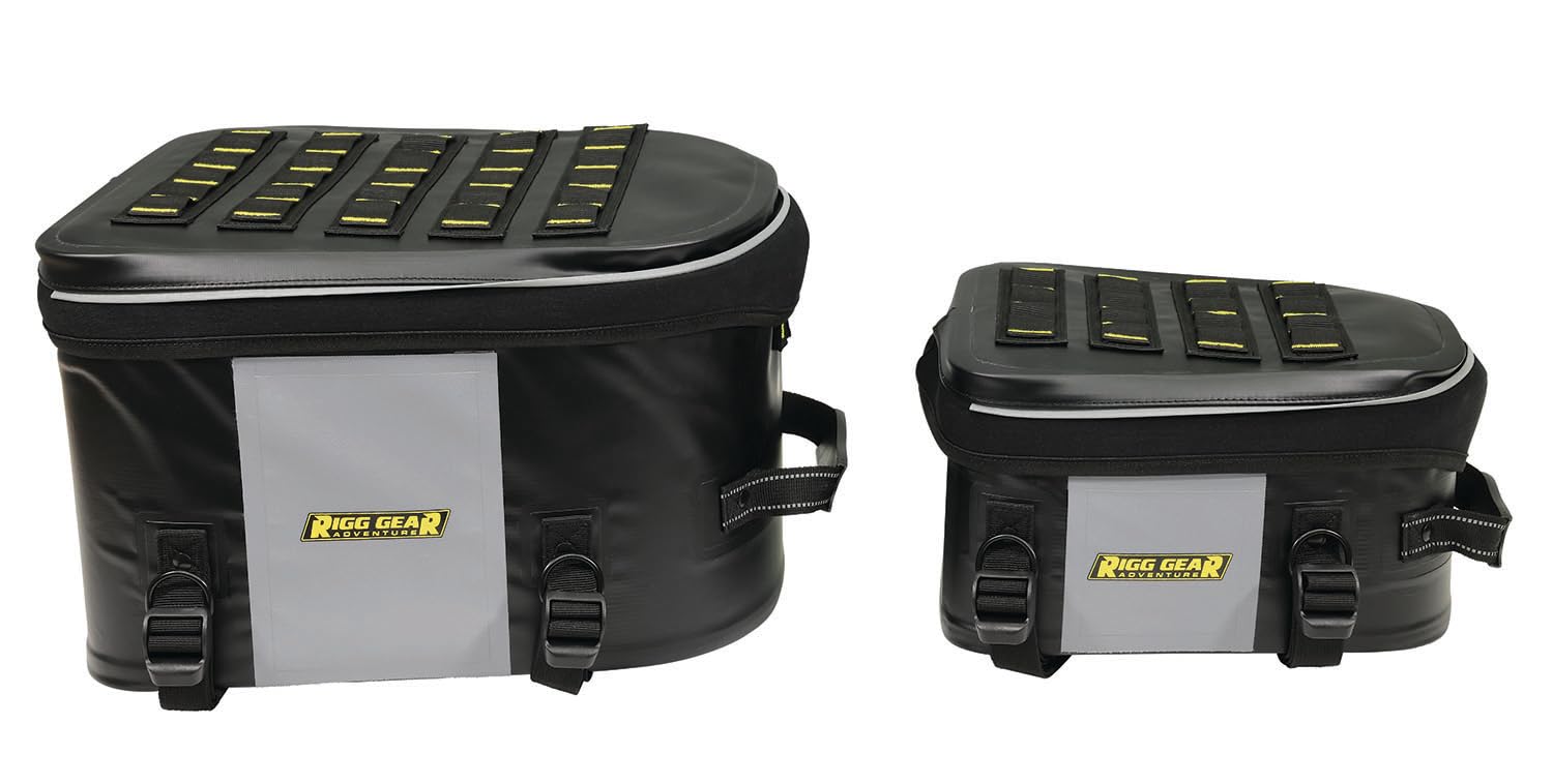 Nelson-Rigg Hurricane Waterproof Motorcycle Tail Bag - Durable Adventure Luggage for Bikes, ATVs & Outdoor Travel - Perfect for Camping, Commuting & Road Trips