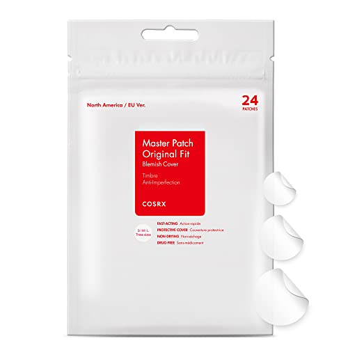 COSRX Acne Pimple Master Patch 144 Patches (24 Count, Pack of 6) | Hydrocolloid Acne Spot Treatment for Face | Fast Healing Pimple Patches for Overnight Use | Perfect for Travel & Daily Skincare Routine