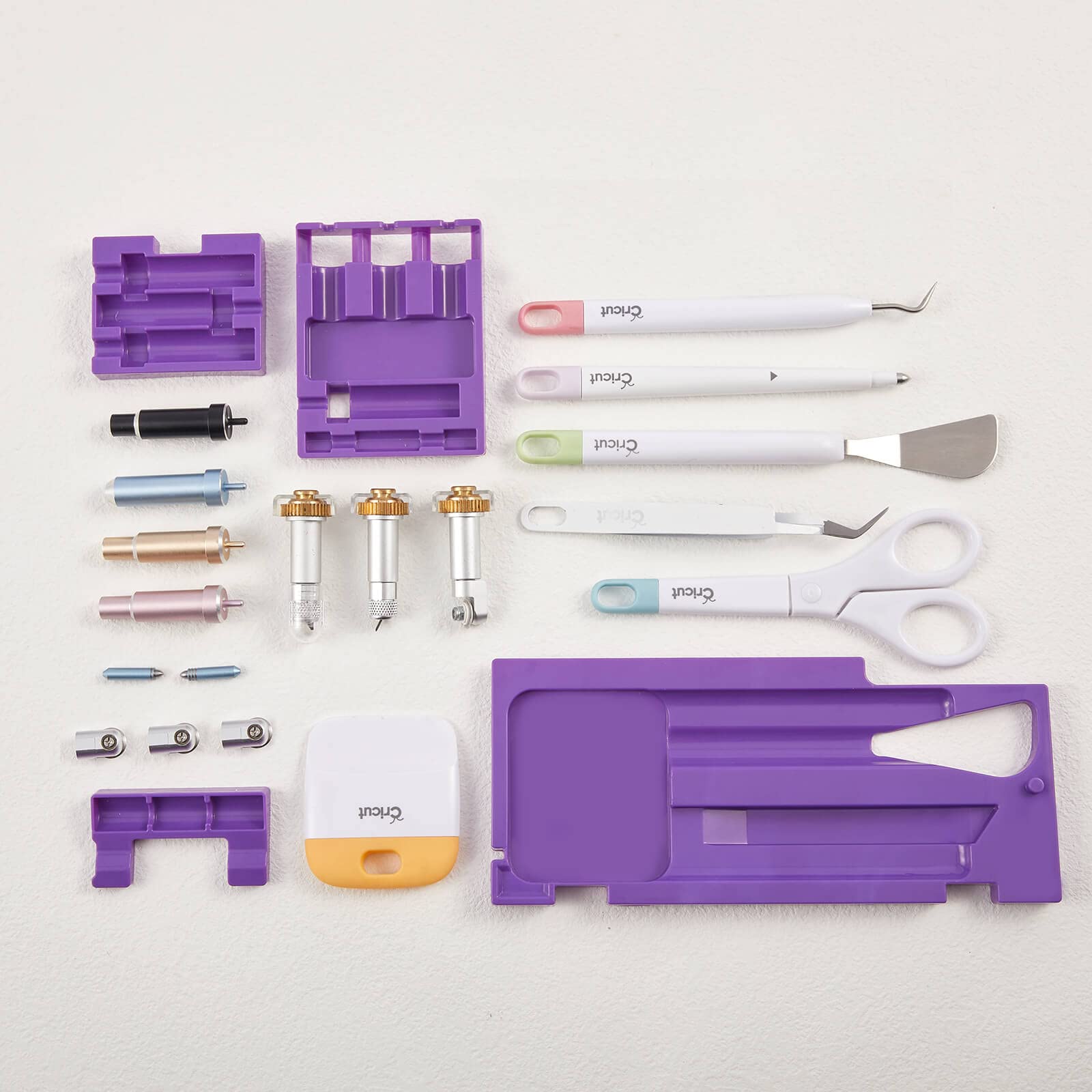 Cricut Maker 3 & Maker Tool Storage Organizer - Purple Drawer Insert for Weeding Tools, Blades & Accessories | Perfect for Craft Room Organization & DIY Projects