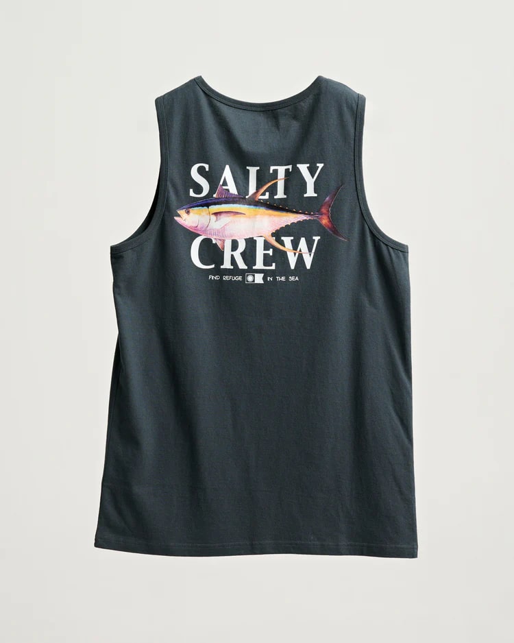 Salty Crew Yellowfin Tank Top - Men's Quick-Dry Fishing Shirt for Summer & Outdoor Activities