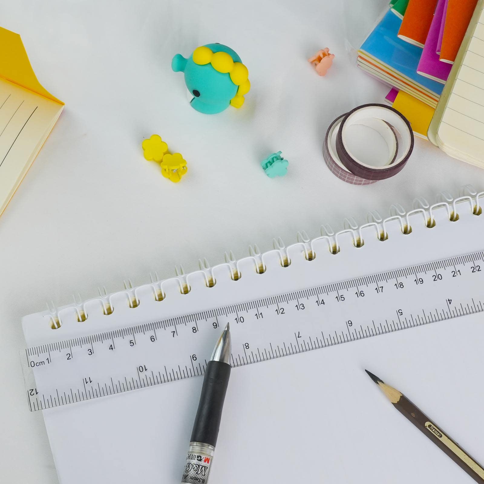 30 Pack 12 Inch Clear Plastic Rulers with Inches, Centimeters & Millimeters - Bulk Metric Measurement Rulers for Kids, Students, Classroom, Office & Home Use - Perfect for School Supplies, Crafting & DIY Projects
