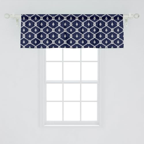 Dark Blue and White